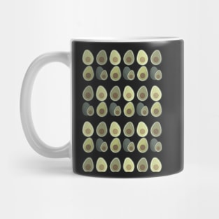 Avocado cute pattern illustration Mug